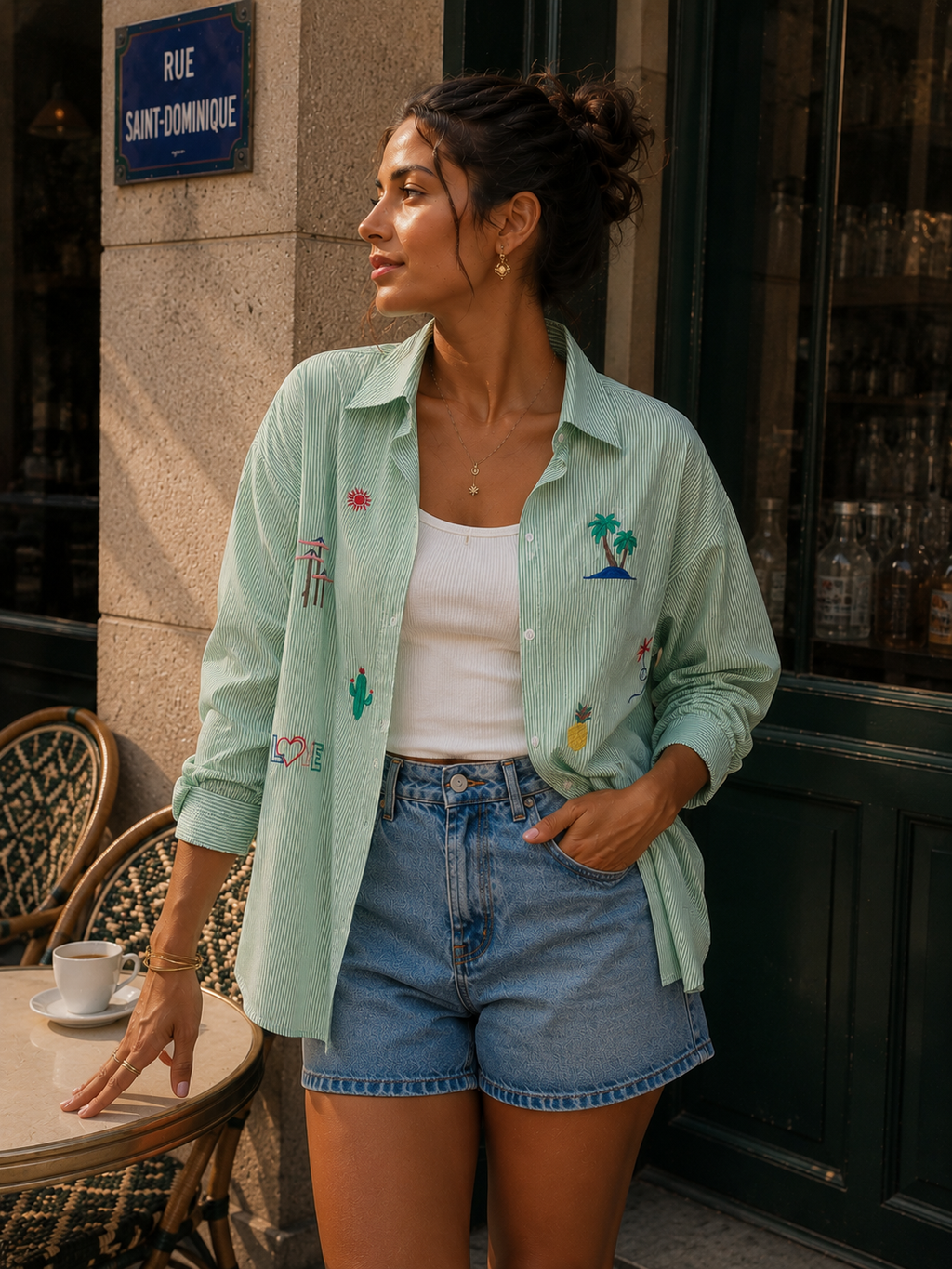 Chemise Bonbon - Vert
