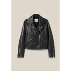Claudie Pierlot - Fitted Smooth Leather Jacket