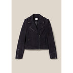 Claudie Pierlot - Veste Perfecto Cuir Suède
