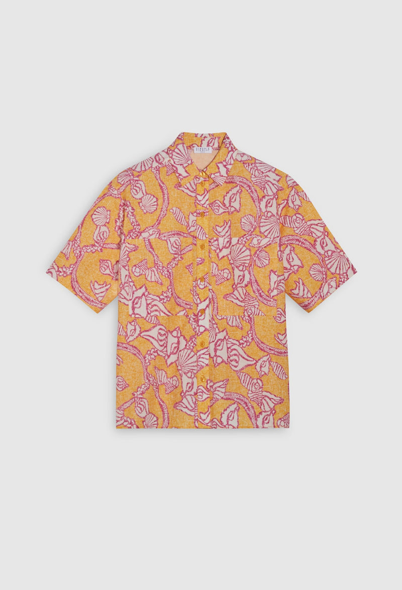 Claudie Pierlot - Chemise - Cerise - Print Clair