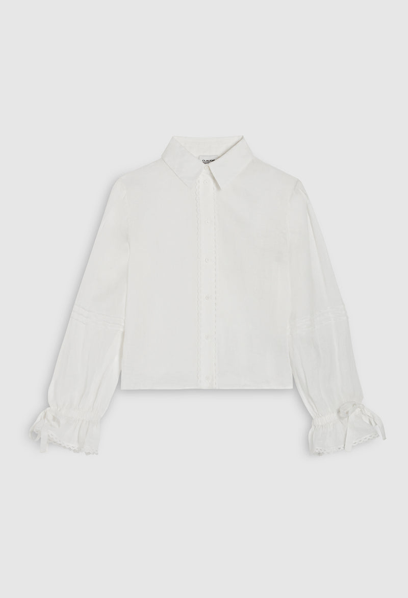 Claudie Pierlot - Chella shirt - Ecru