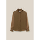 Camisa Fluida Cuadros Pequeños