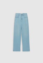 Claudie Pierlot - Vaqueros acampanados Pacco Bis - Denim