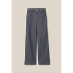 High Waist Straight Claude Jeans
