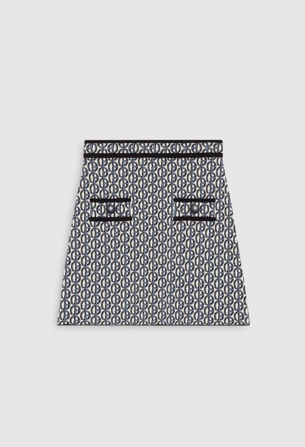Claudie Pierlot - Jupe Maille - Mac Bis - Print Clair