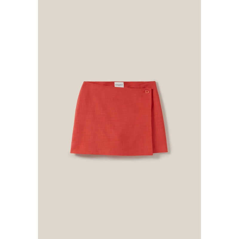Pantalones cortos con falda cruzada