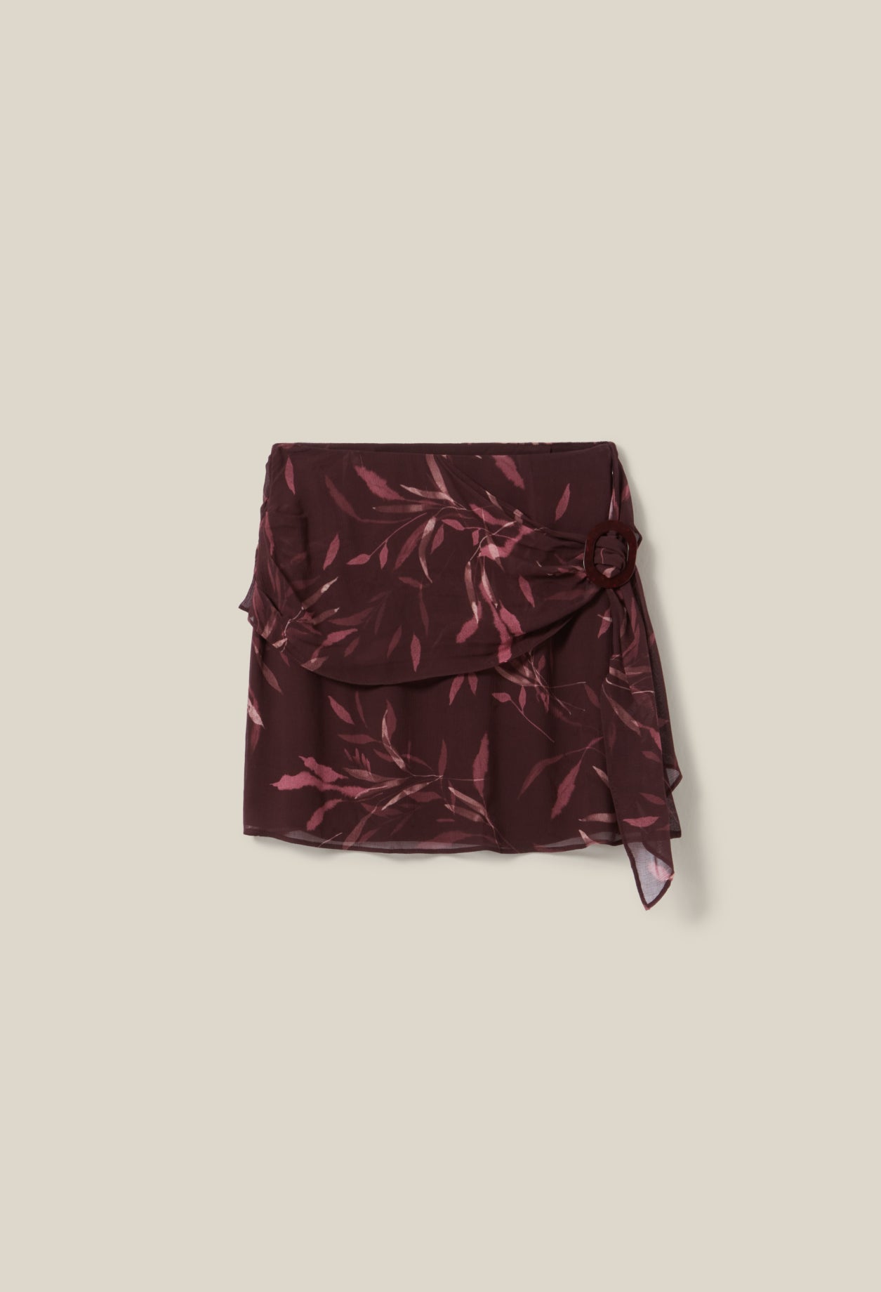 Claudie Pierlot - C&T Skirt - Sun Feuille - Print Fonce