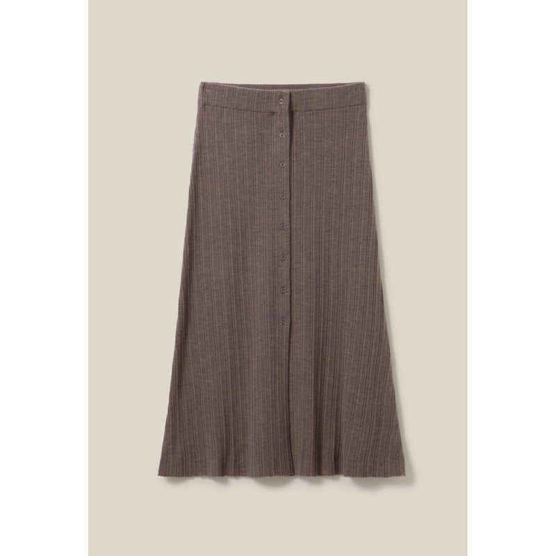 Claudie Pierlot - Jupe Plissée Boutonnée Mi-Longue