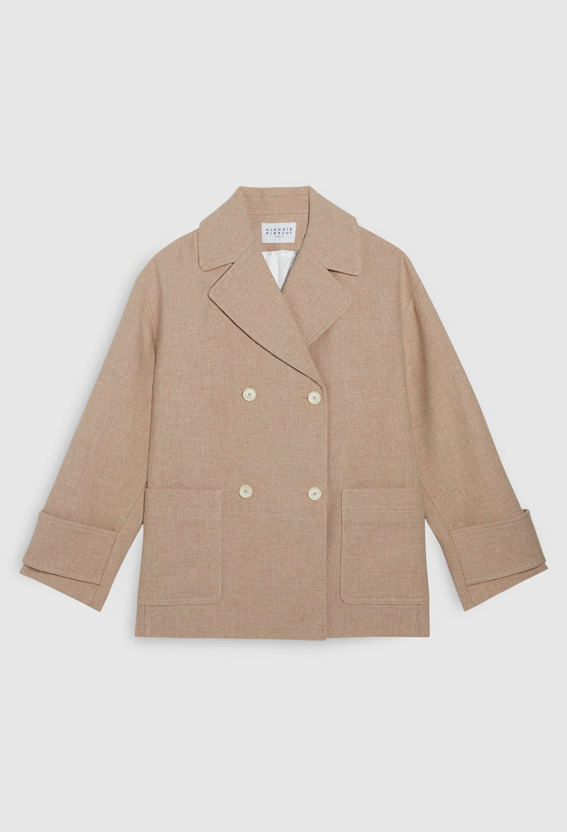 Manteau Gingembre - Sable