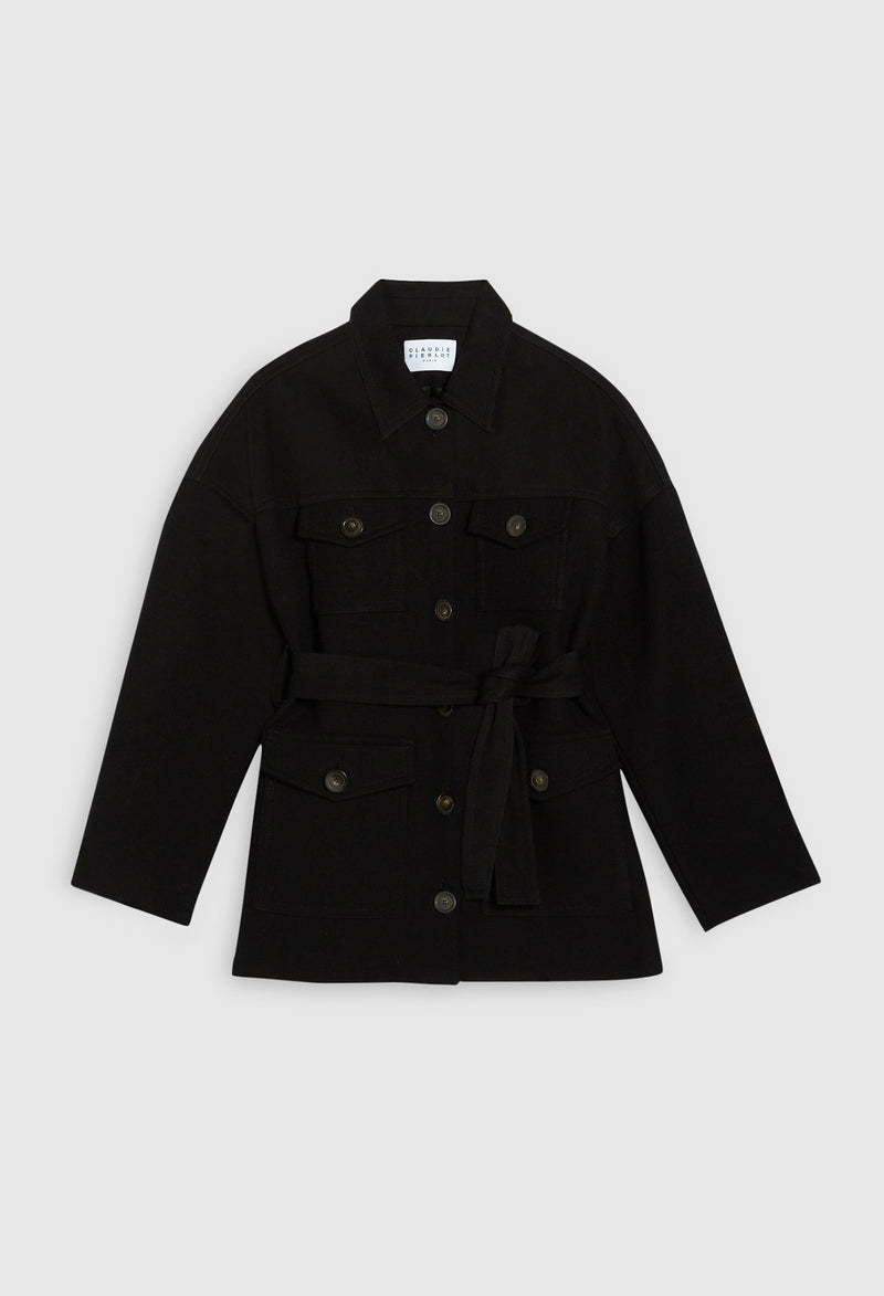 Claudie Pierlot - Manteau - Gerome - Noir
