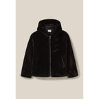 Claudie Pierlot - Veste Fausse Fourrure À Capuche