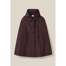 Claudie Pierlot - Cape À Capuche Amovible Prune