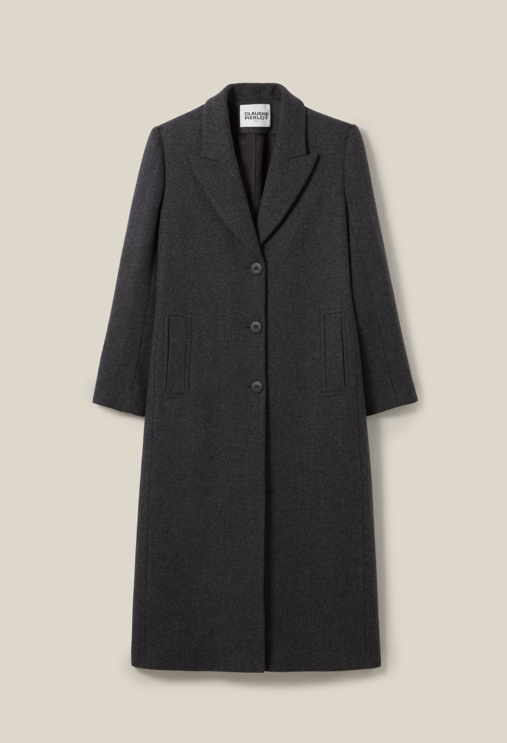 Claudie Pierlot - Coat - Giny - Anthracite Gray