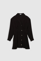Claudie Pierlot - C&T Dress - Rasberry - Black