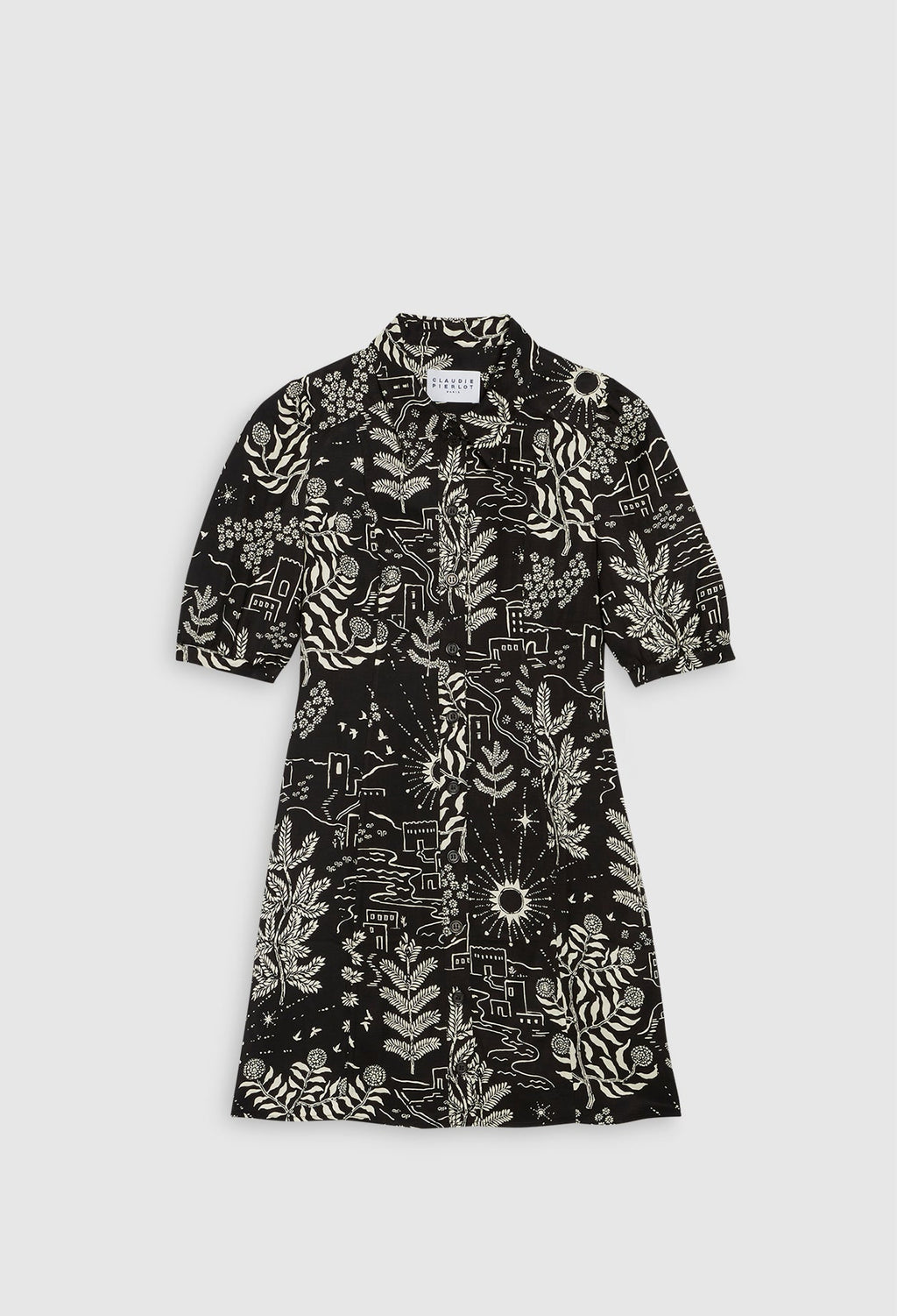 C&T Dress - Reflet - Dark Print