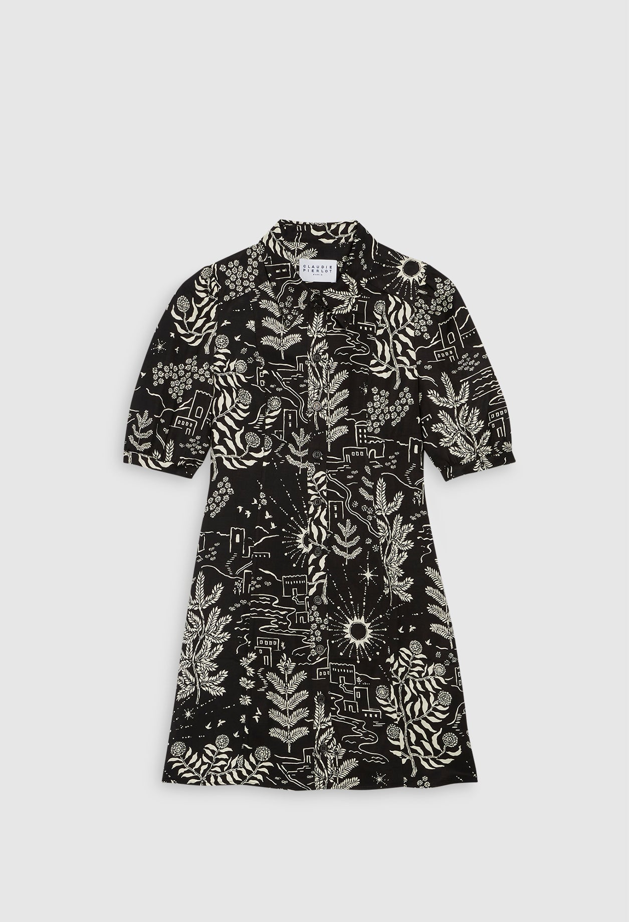 C&T Dress - Reflet - Dark Print