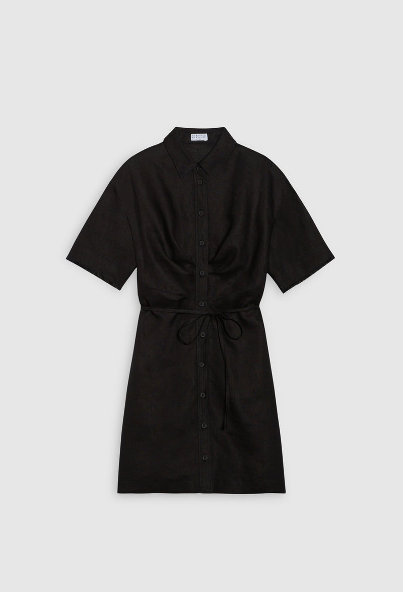Robe Courte Resille - Noir