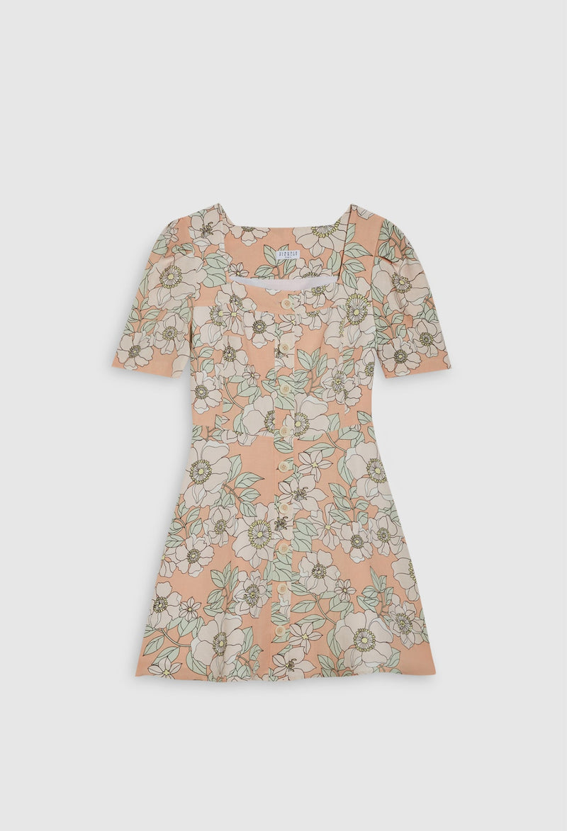 Claudie Pierlot - Robe C&T - Rime Bis - Print Clair