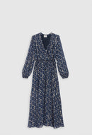 Claudie Pierlot - Robe C&T - Rivage - Print Fonce