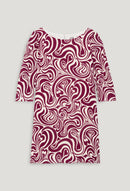 Vestido C&T - Rififi - Estampado oscuro