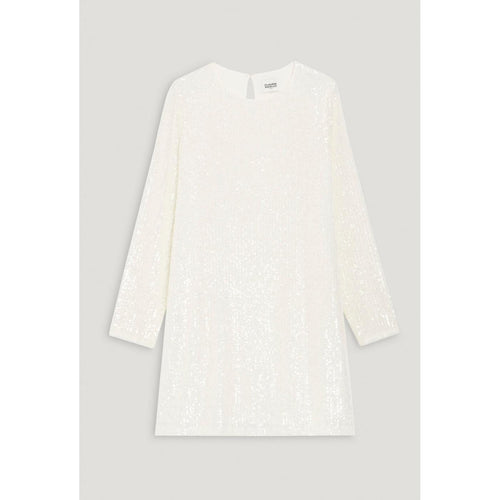 Vestido Corto Lentejuelas Rififi Crudo