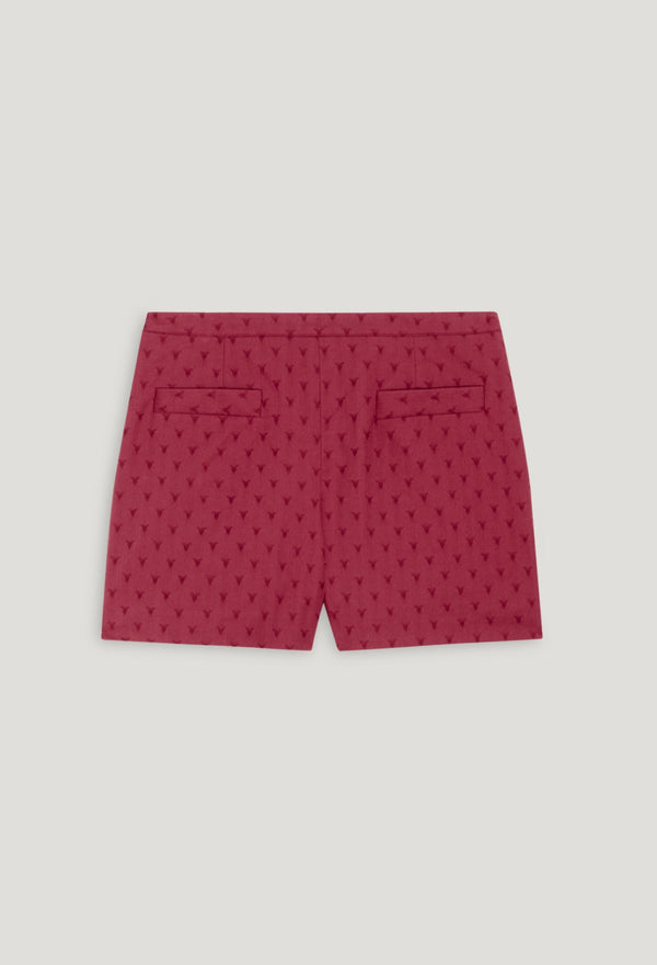 Claudie Pierlot - Erynecerf Shorts - Raspberry