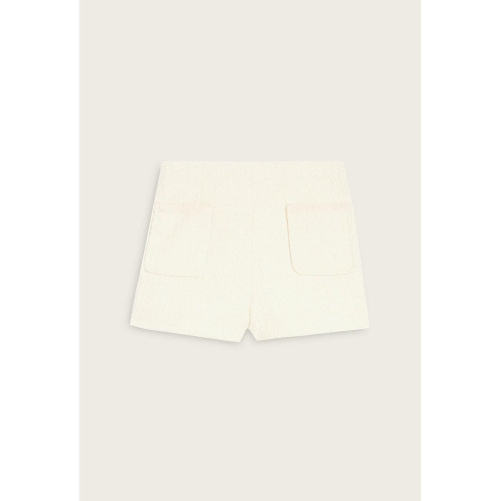 Short En Tweed Ivoire