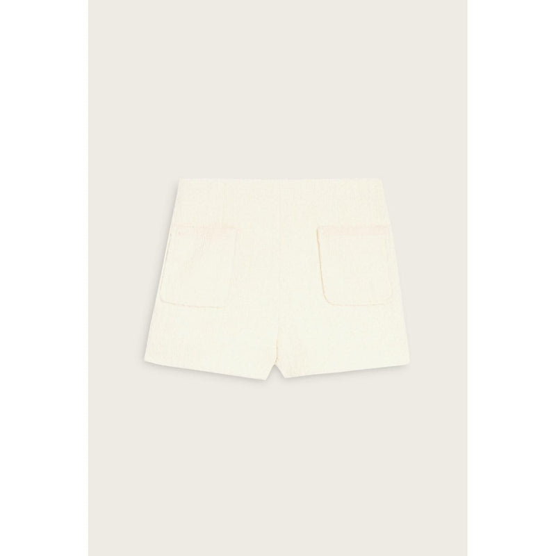 Short En Tweed Ivoire