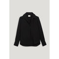 Black Fluid Blouse