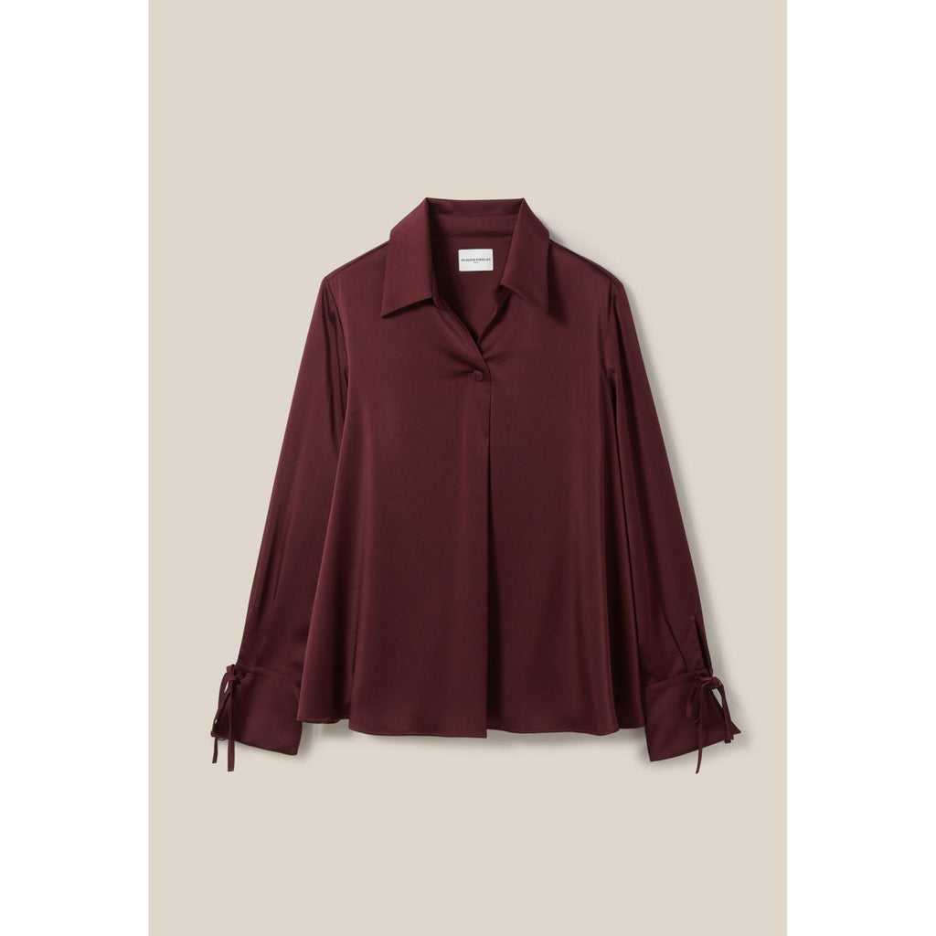 Blusa Fluida Cuello Abierto