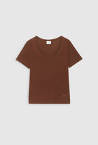 Claudie Pierlot - T-shirt - Tibo - Ecureuil