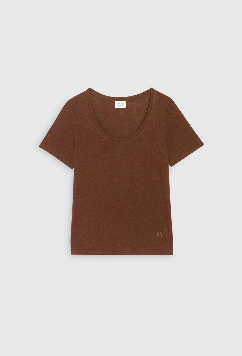 Claudie Pierlot - Tee Shirt - Tibo - Ecureuil