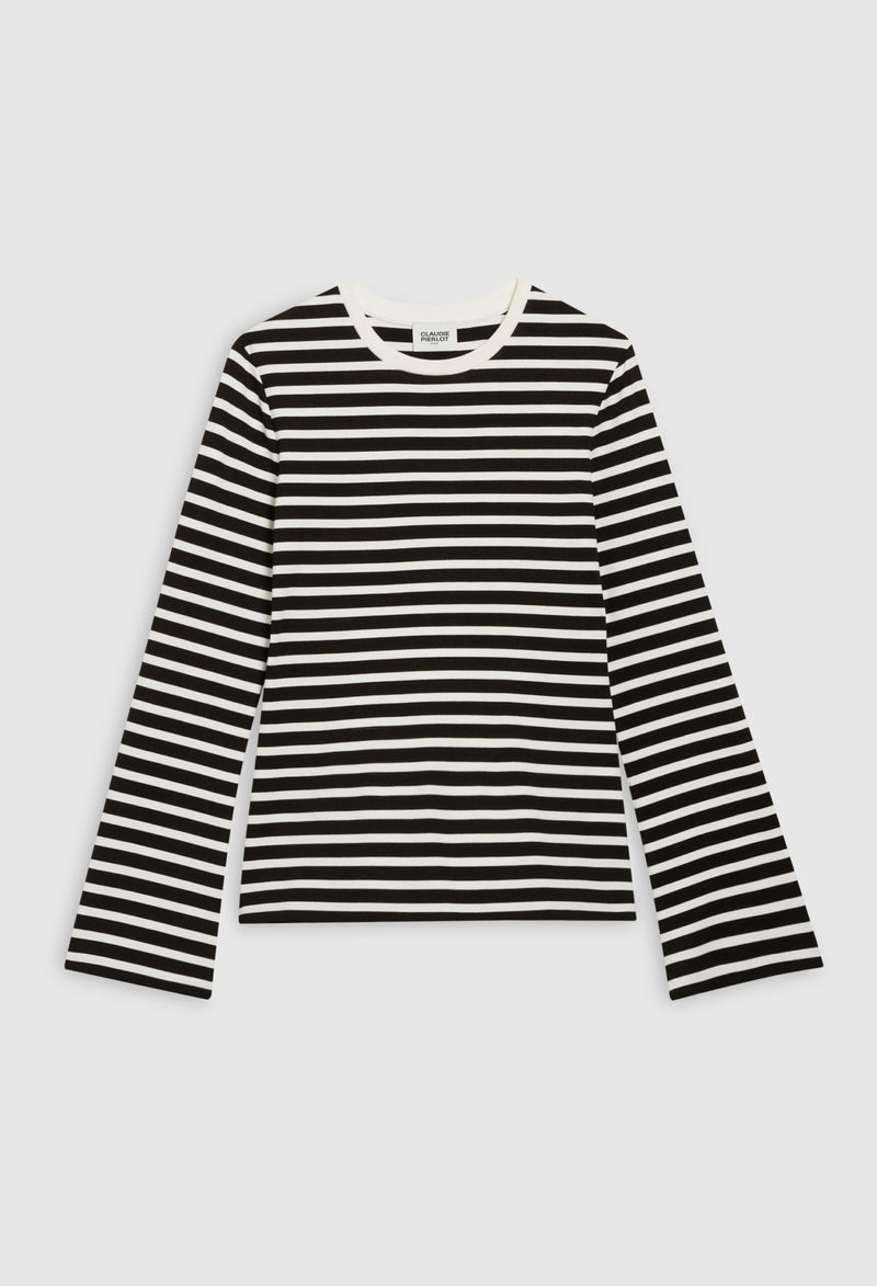 Claudie Pierlot - T-Shirt Trocadera - Bicolore