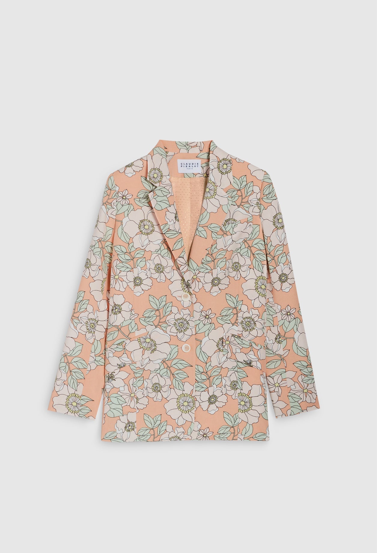 Claudie Pierlot - Chaqueta de traje - Vanessa Bis - Estampado ligero