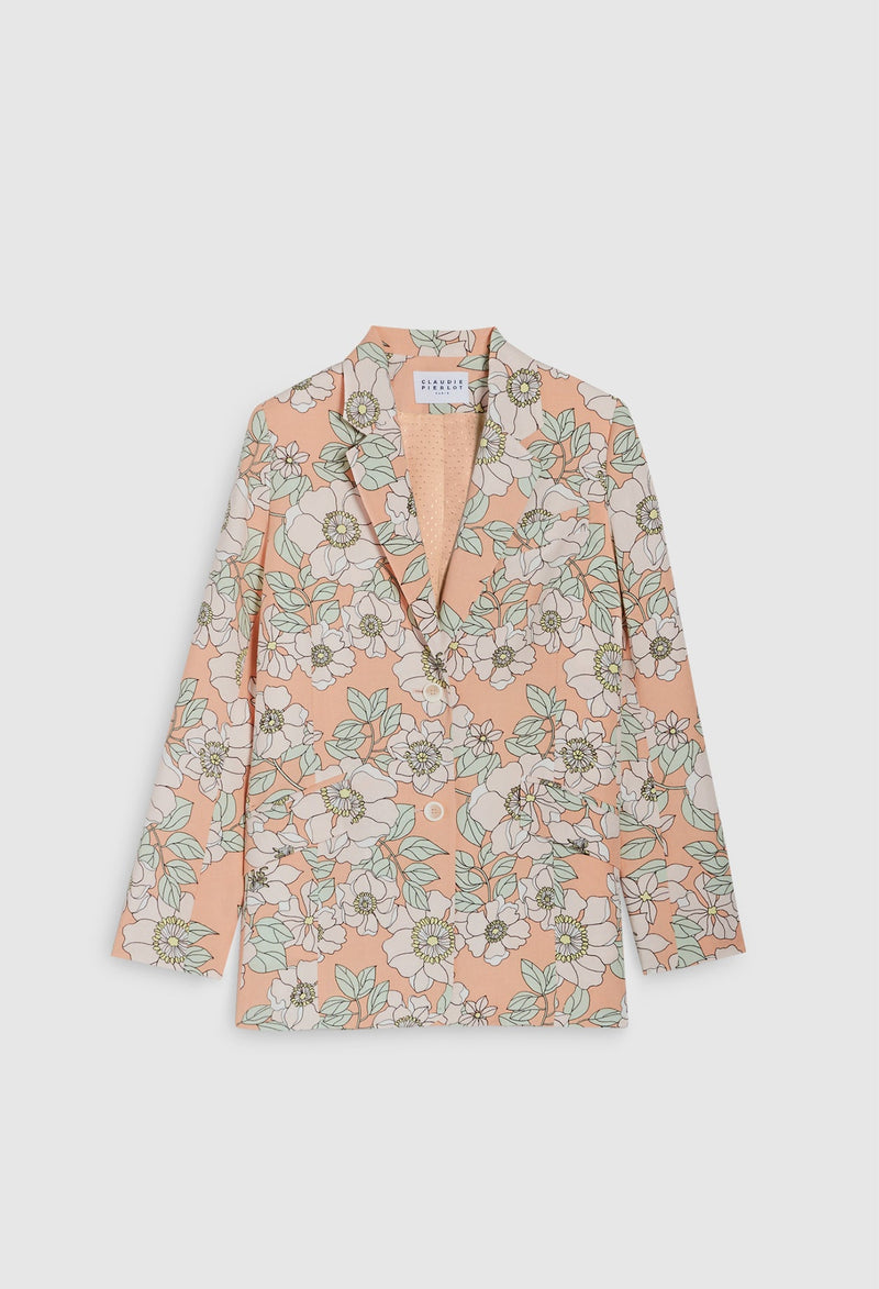 Claudie Pierlot - Veste Tailleur - Vanessa Bis - Print Clair