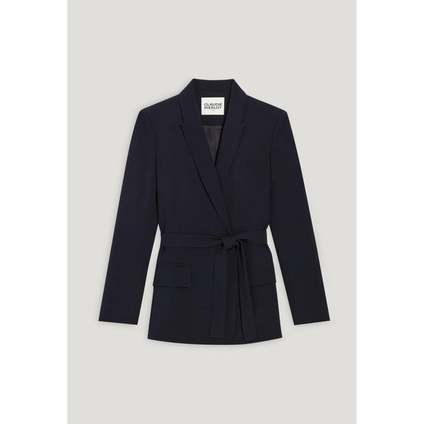 Chaqueta de traje azul marino