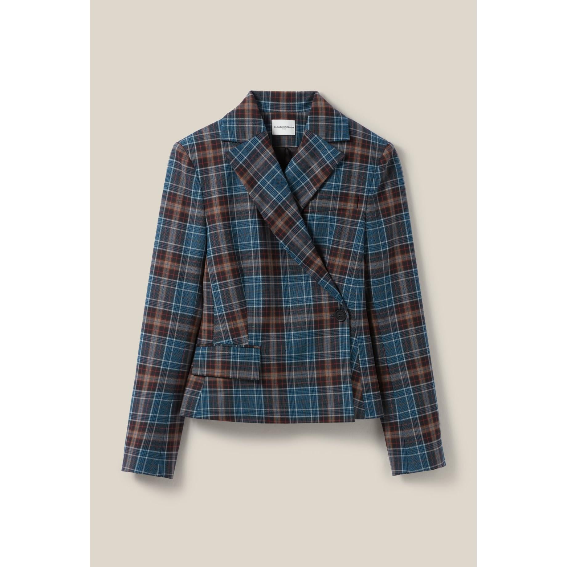 Veste Tailleur Carreaux