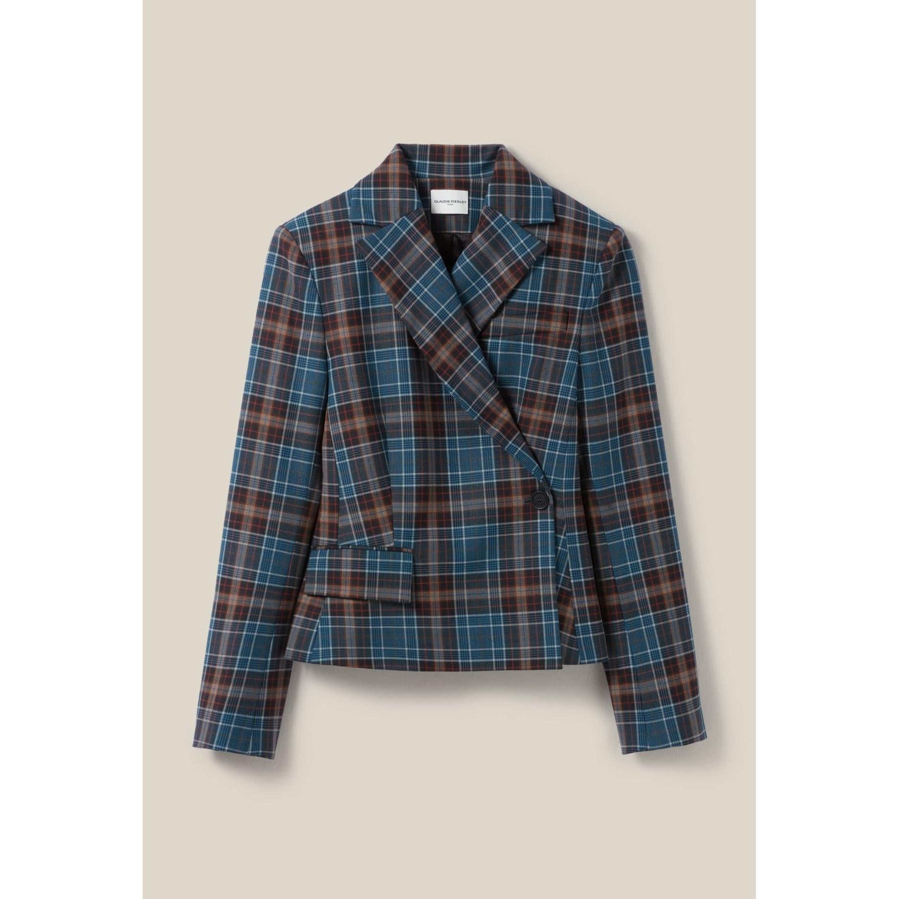 Claudie Pierlot - Checked Tailored Jacket
