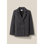 Chaqueta Sastre de Rayas Oversized