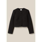 Claudie Pierlot - Black Straight Tweed Jacket