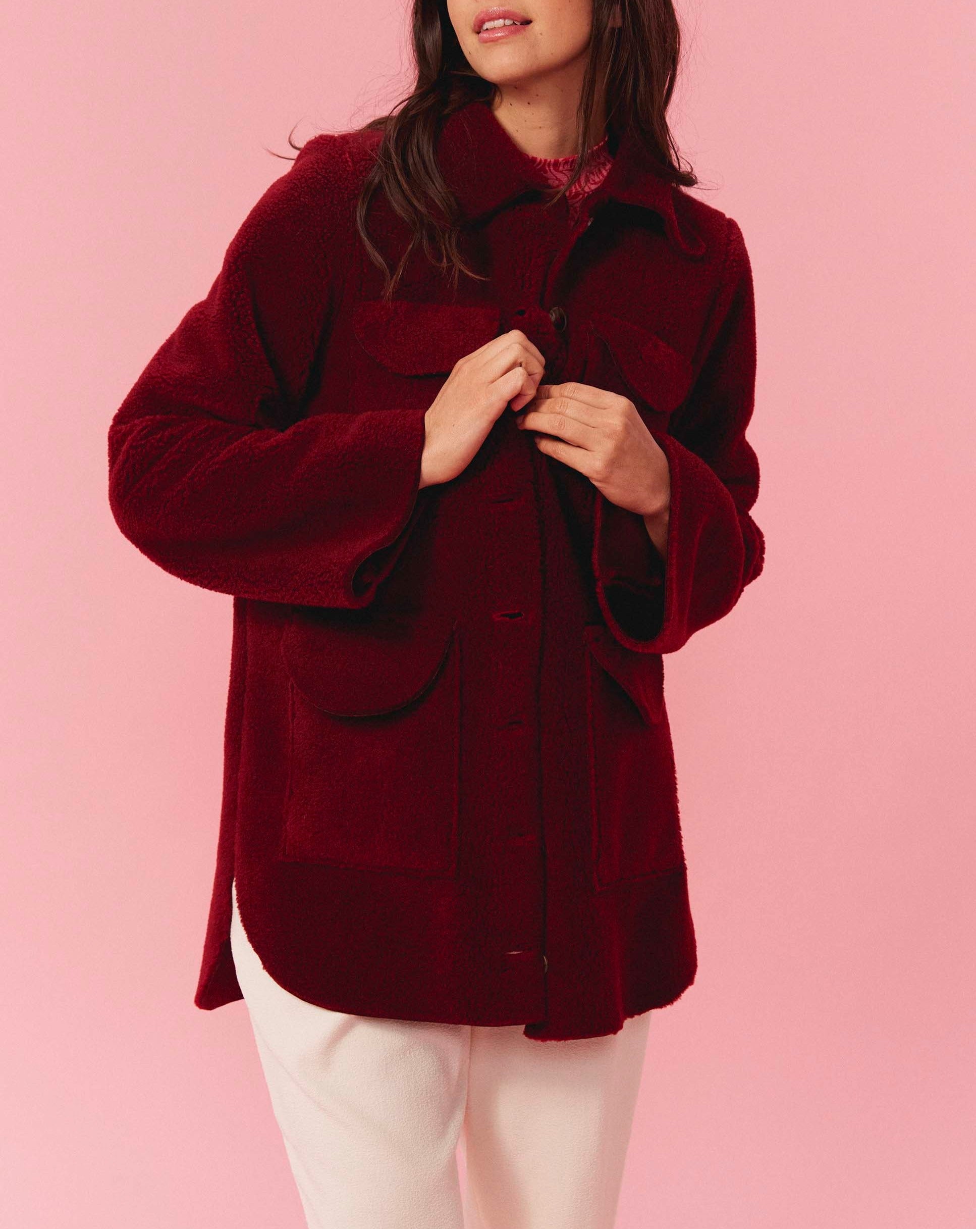Veste Gabin Moumoute - Bordeaux