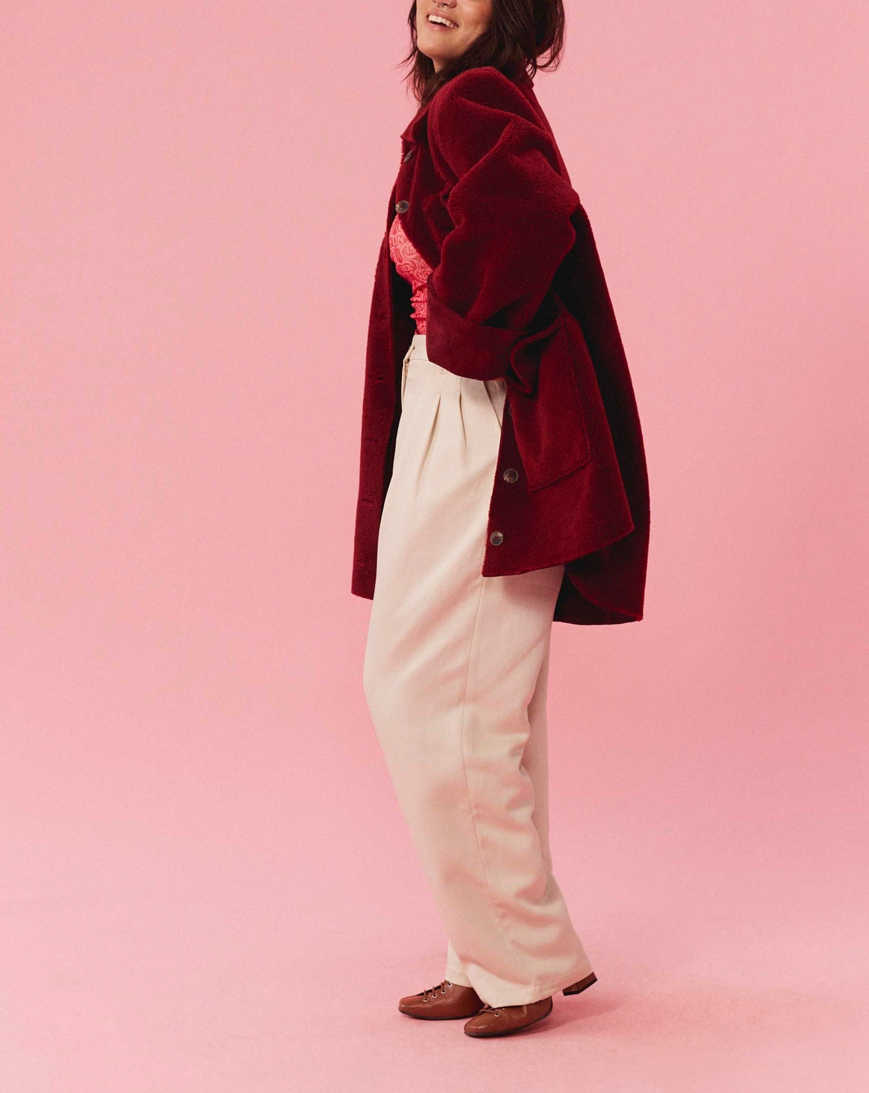 Veste Gabin Moumoute - Bordeaux