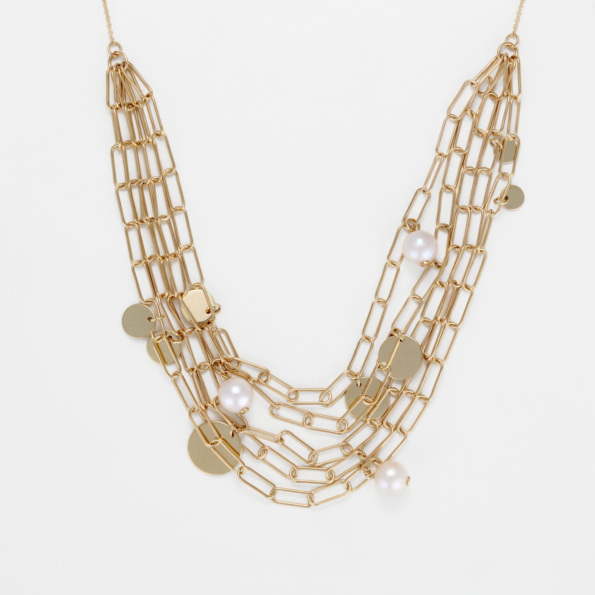 Collier  "Cosmos"  Or Jaune 375/1000