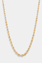 Collier "Simplicity" Or Jaune 375/1000