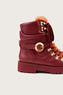 Bottes Paola - Marron Peak Rouge