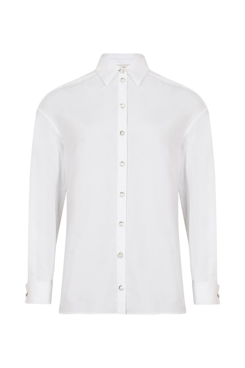 Chemise Classique - Blanc - Femme