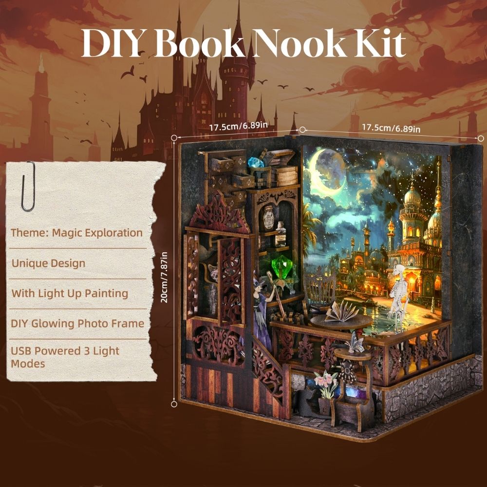 Book Nook - Exploration Magique