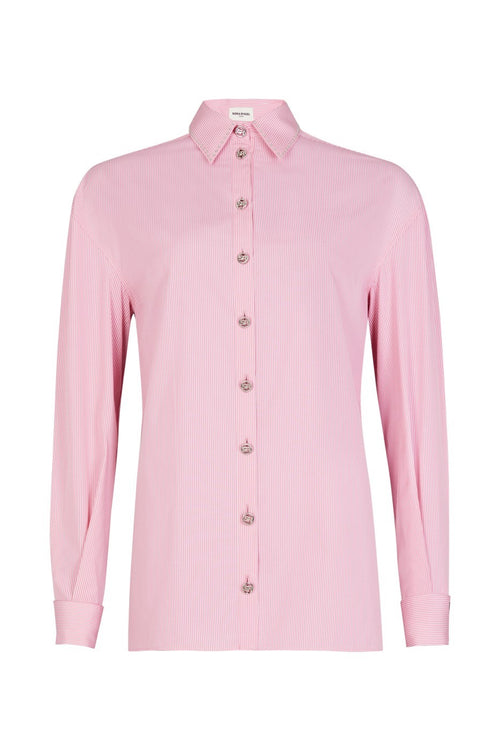 Chemise - Ecru/Rose - Femme