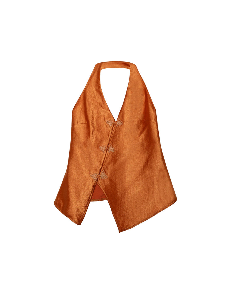 Gilet Ethereal Muse - Orange