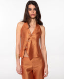 Gilet Ethereal Muse - Orange